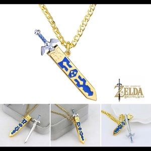 Master sword Zelda necklace